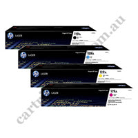 A Set Genuine HP W2090A-W2093A (119A) Toner Cartridges B/C/M/Y