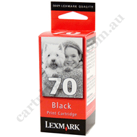 Genuine Lexmark 70 (12A1970) Black Ink Cartridge