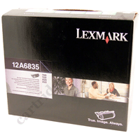 Genuine Lexmark 12A6835 Black Toner Cartridge