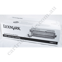 Genuine Lexmark 12N0771 Black Toner Kit With Oil Coating Roller