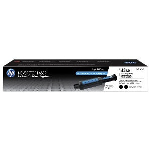 Genuine HP W1143AD (143AD) Black Toner Cartridge Twin Pack