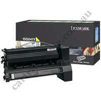 Genuine Lexmark 15G041Y Yellow Toner Cartridge