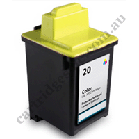 A Remanufactured Lexmark 20 (15M0120) Colour Ink Cartridge