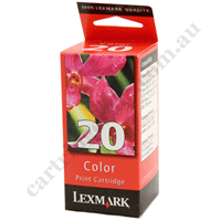 Genuine Lexmark 20 (15M0120) Colour Ink Cartridge
