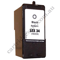 A Remanufactured Lexmark No.34 Black Ink Cartridge High Yield