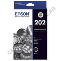 Genuine Epson T02N1/202 Black Ink Cartridge