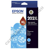 Genuine Epson T02P2/202XL High Yield Cyan Ink Cartridge