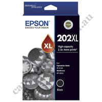 Genuine Epson T02P1/202XL High Yield Black Ink Cartridge
