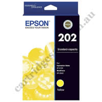 Genuine Epson T02N4/202 Yellow Ink Cartridge