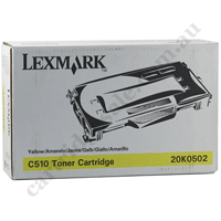 Genuine Lexmark 20K0502 Yellow Toner Cartridge