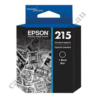 Genuine Epson 215 Black Ink Cartridge