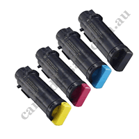 A Set Compatible Xerox CT202610-CT202613 Toner Cartridges