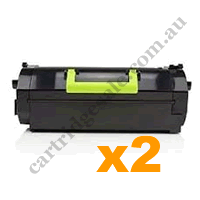 2 x Compatible Dell B5460DN, B5465DNF Black Toner Cartridge