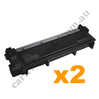 2 x Compatible Dell E310 E514 E515 Black Toner Cartridge