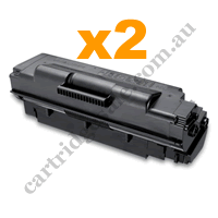 2 x Compatible Toner Cartridges for Samsung MLTD307L  - 15,000