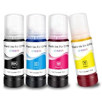 A Set Compatible HP 32XL 31 B/C/M/Y Ink Bottles
