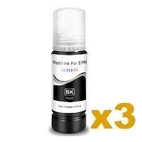 3 x Compatible HP 32XL (1VV24AA) Black Ink Bottle