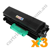3 x Compatible Ricoh 841888 Black Toner Cartridge