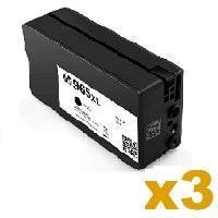 3 x Compatible HP 965XL Black (3JA84AA) Ink Cartridge
