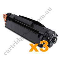 3 x Compatible HP CF279A 79A Black Toner Cartridge