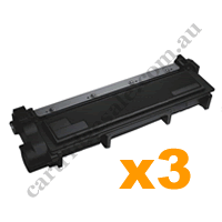 3 x Compatible Dell E310 E514 E515 Black Toner Cartridge