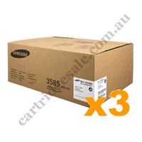 3 x Genuine Samsung MLTD358S Black Toner Cartridge