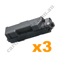 3 x Compatible Kyocera TK1164 Black Toner Cartridge