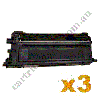 3 x Compatible Brother TN851XL High Yield Black Toner Cartridge