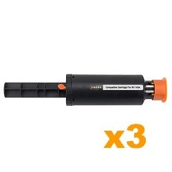 3 x Compatible HP W1143A (143A) Black Toner Cartridge