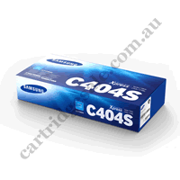 Genuine Samsung CLTC404S Cyan Toner Cartridge