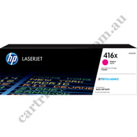 Genuine HP W2043X (416X) High Yield Magenta Toner Cartridge