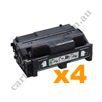 4 x Compatible Ricoh 406517 Black Toner Cartridge