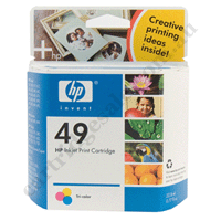 Genuine HP 49 (51649AA) Colour Ink Cartridge