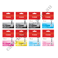 2 x PGI5 Black + 1 x CLI8 B/C/M/Y/PC/PM Ink Cartridges