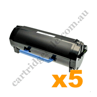 5 x Compatible Dell B2360D/DN B3460DN B3465DNF Black Toner Cartr
