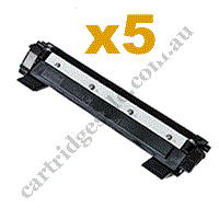 5 x Compatible  Brother TN1170 Black Toner Cartridge