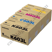 A Set Genuine Samsung CLT603L Combo Pack B/C/M/Y