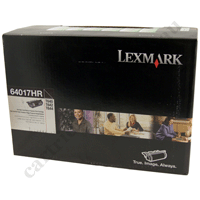 Genuine Lexmark 64017HR Black Toner Cartridge