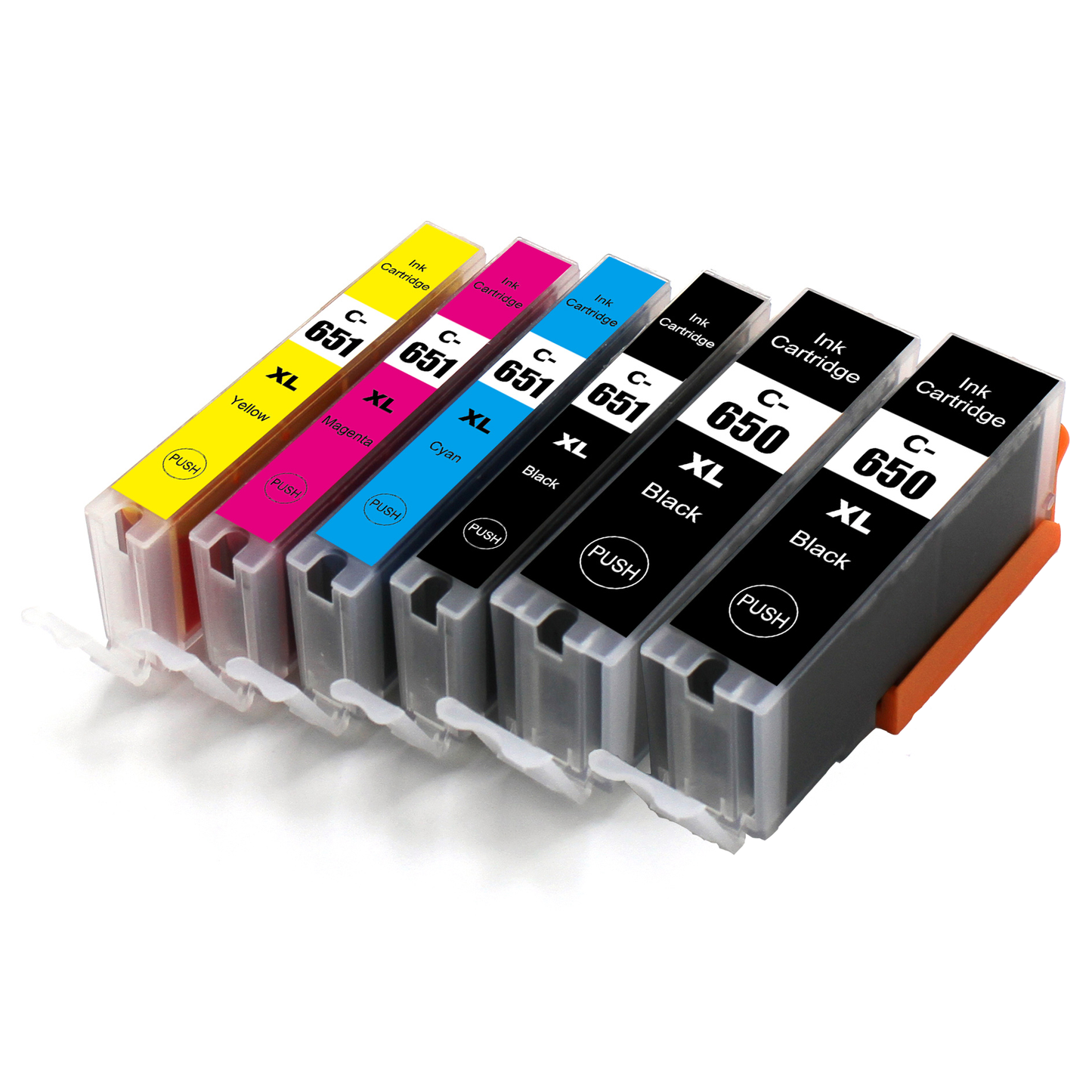 Any 6 Compatible Canon PGI650XLBK CLI651XLBK/C/M/Y Ink Cartridge
