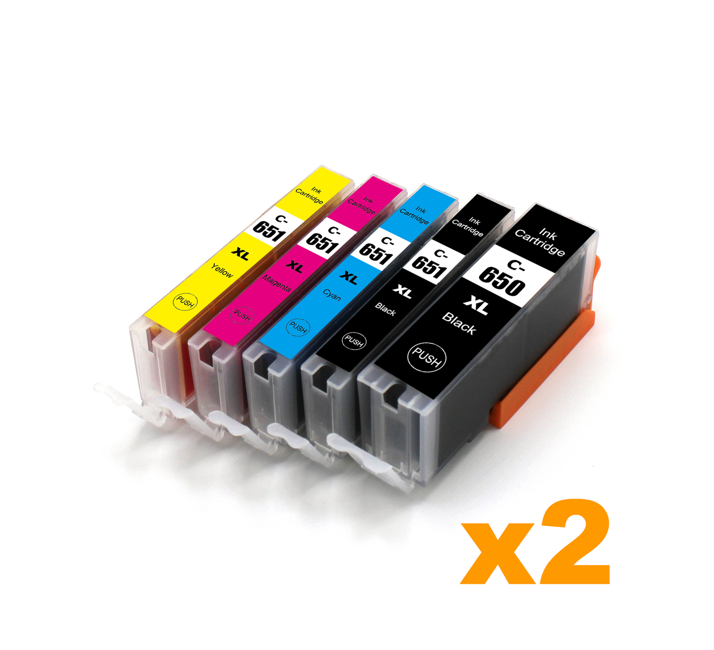 Any 10 Compatible Canon PGI650XLBK CLI651XLBK/C/M/Y Ink Cartridg