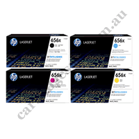 A Set Genuine HP CF460X-CF463X Toner Cartridges B/C/M/Y