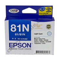 Genuine Epson T0815/81N Light Cyan Ink Cartridge High Yield