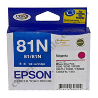 Genuine Epson T0813/81N Magenta Ink Cartridge High Yield