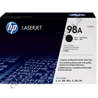 Genuine HP 98A (92298A) Black Toner Cartridge