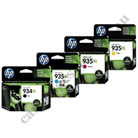 A Set Genuine HP 934XL 935XL B/C/M/Y Ink Cartridges