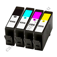 A Set Compatible HP 934XL 935XL B/C/M/Y Ink Cartridges