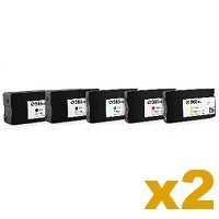 10 x Compatible HP 965XLBK/C/M/Y Ink Cartridges (4B,2C,2M,2Y)