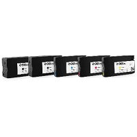 5 x Compatible HP 965XLBK/C/M/Y Ink Cartridges (2B,1C,1M,1Y)