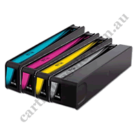 A Set Compatible HP 975X B/C/M/Y Ink Cartridges