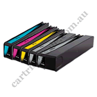 5 x Compatible HP 975X Ink Cartridges (2B,1C,1M,1Y)